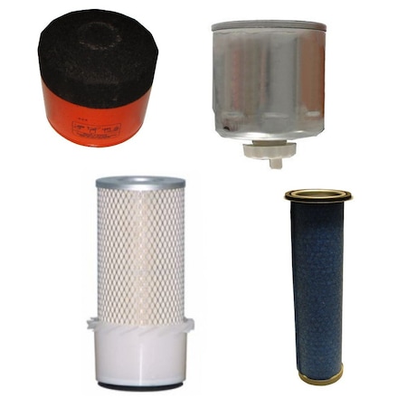 Aic Replacement Parts Filter Service Kit Fits Kubota Tractor L2850DT L2850F L3250DT L3250F L3350DT KT-FIA60-0008
